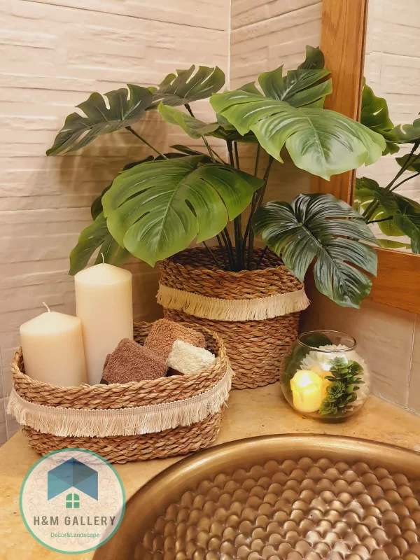 towels basket shape 19