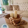 Jute round tray shape2