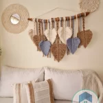 Feather macrame shape9