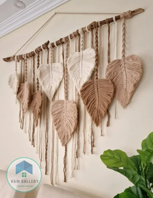 Feather macrame shape11