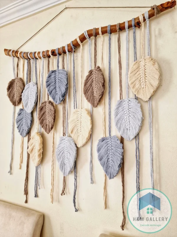 Feather macrame shape14