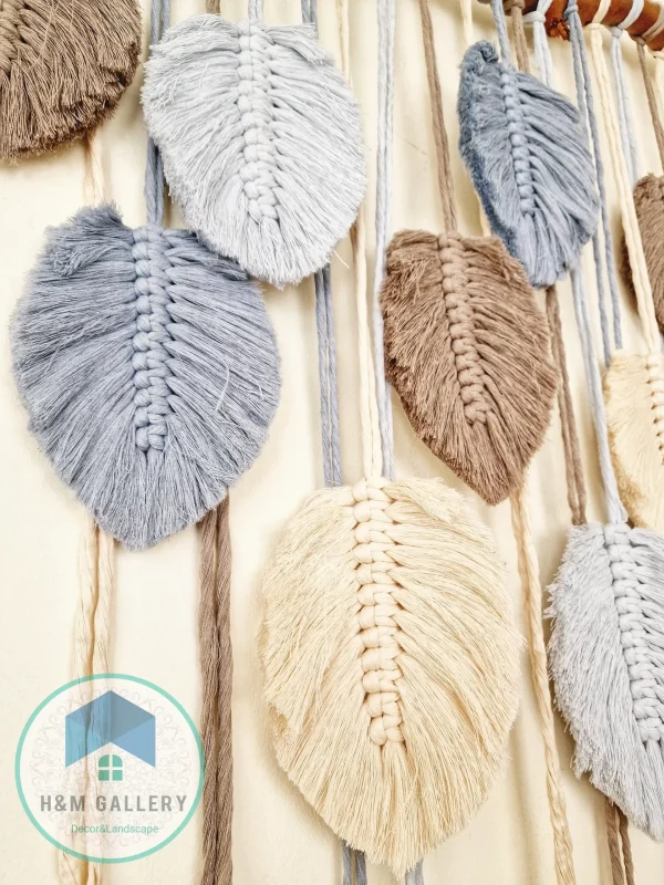 Feather macrame shape14