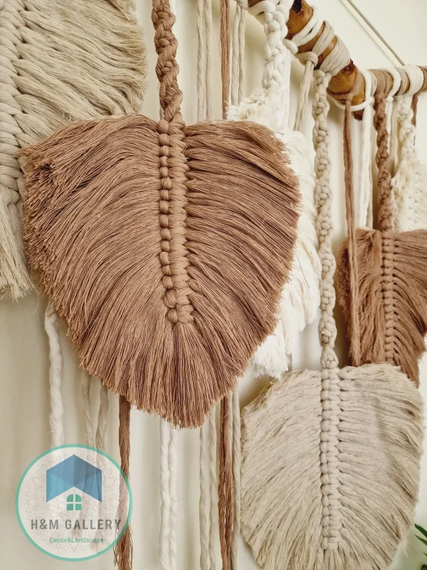 Feather macrame shape17