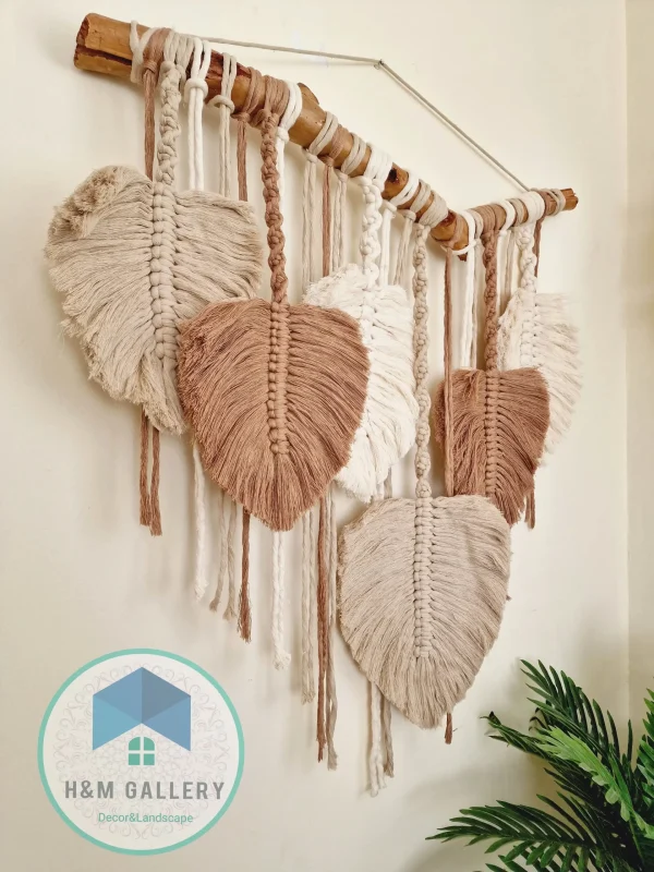 Feather macrame shape17