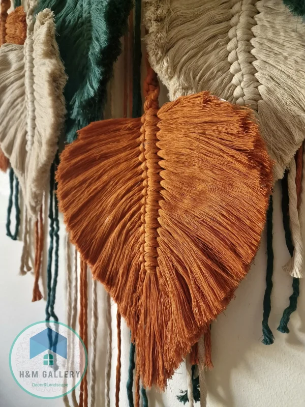 Feather macrame shape18