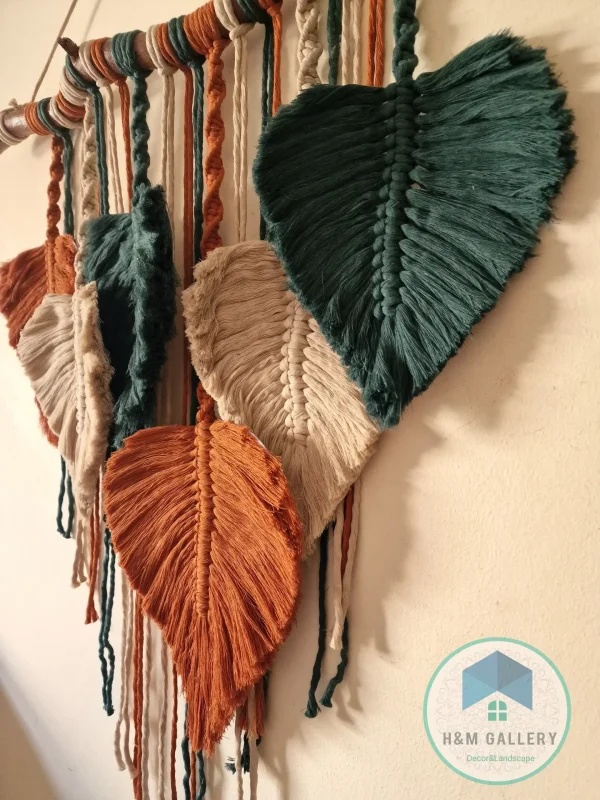 Feather macrame shape18