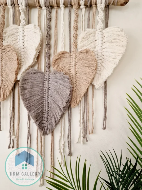 Feather macrame shape19