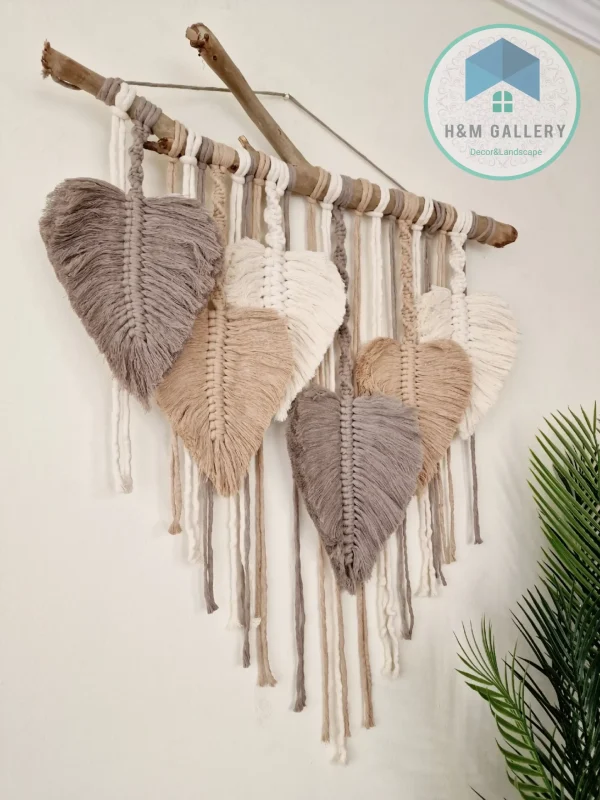 Feather macrame shape19