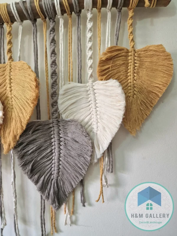 Feather macrame shape20