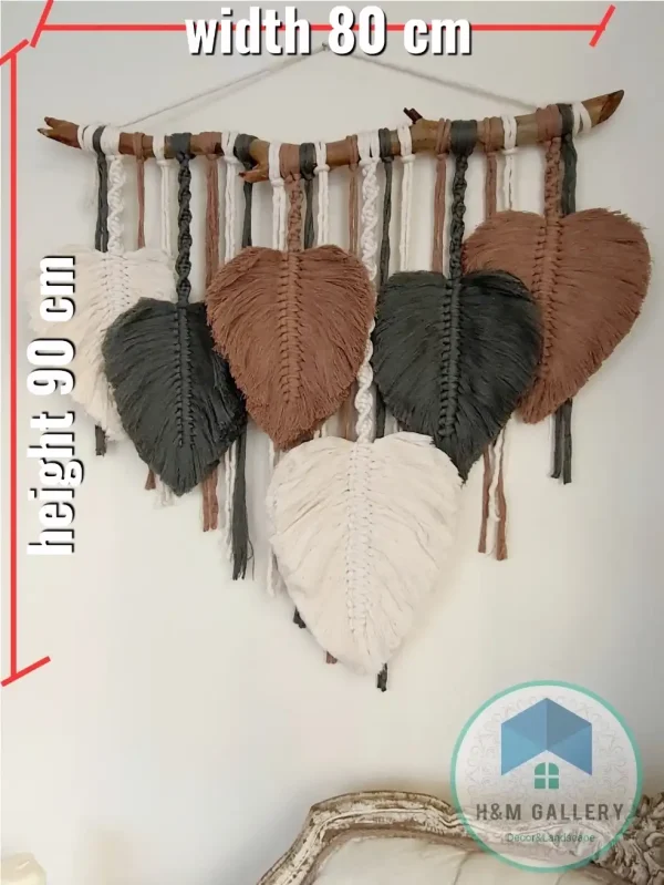 Feather macrame shape21