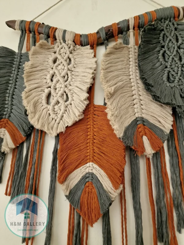 Feather macrame shape23