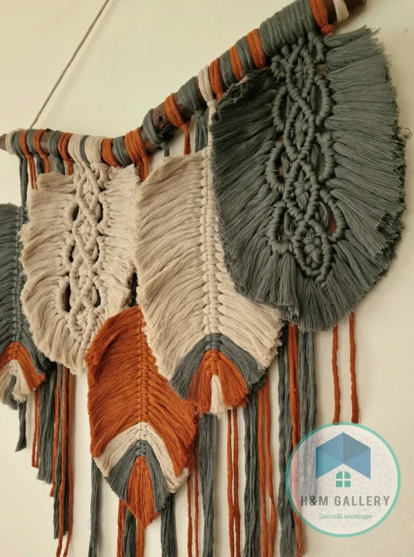 Feather macrame shape23