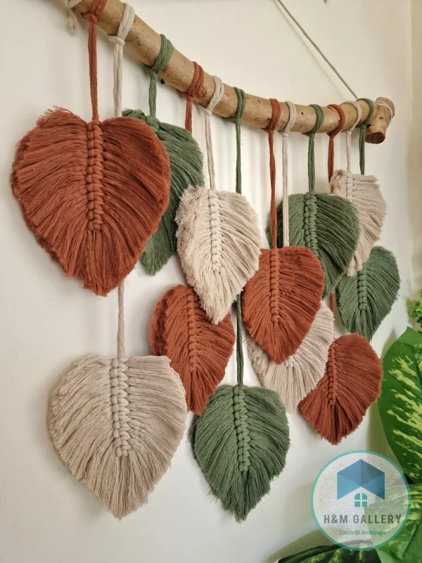 Feather macrame shape24