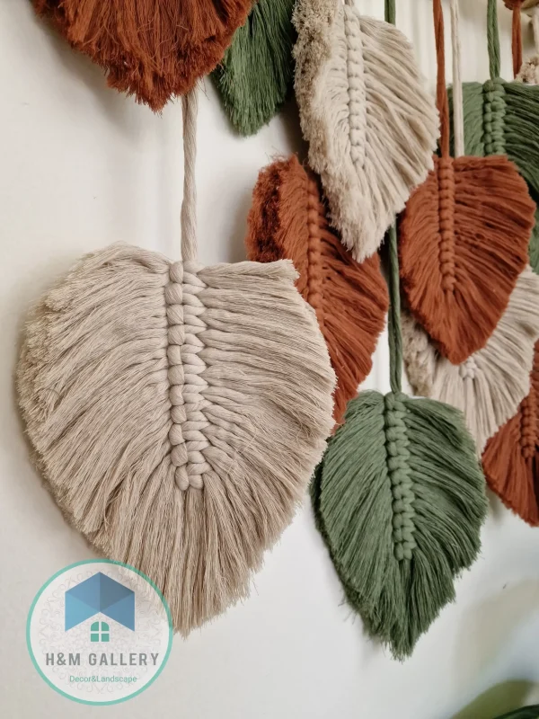 Feather macrame shape24