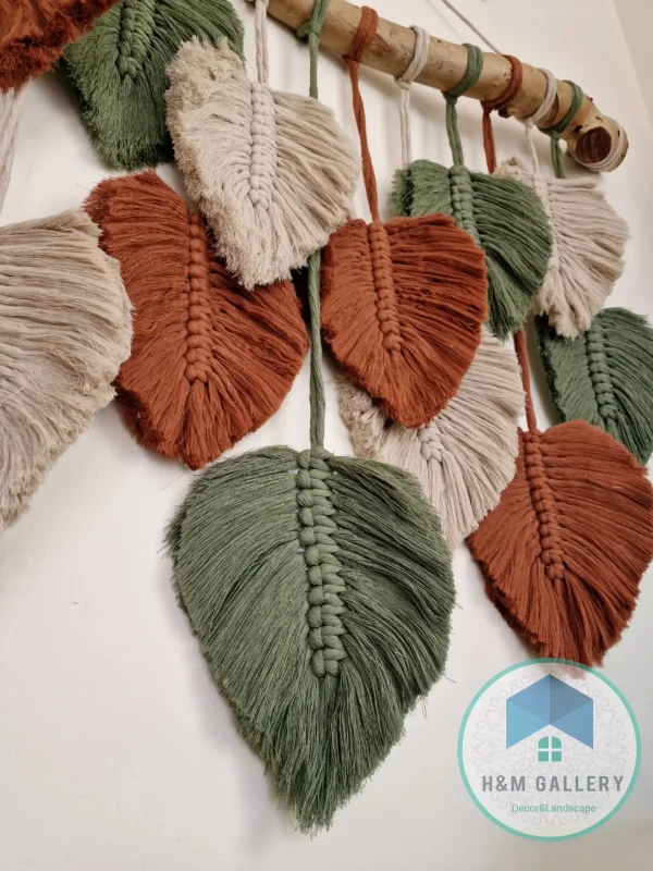 Feather macrame shape24