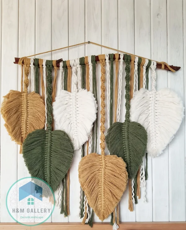 Feather macrame shape25