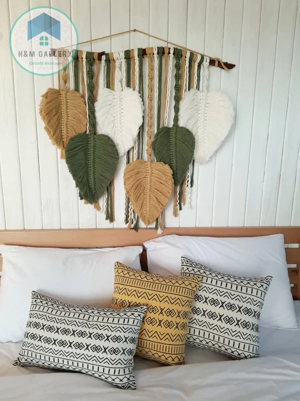Feather macrame shape25