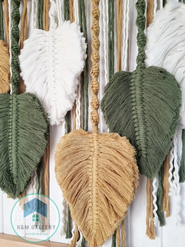 Feather macrame shape26