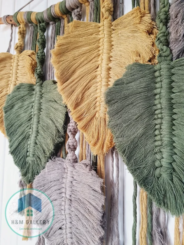Feather macrame shape26