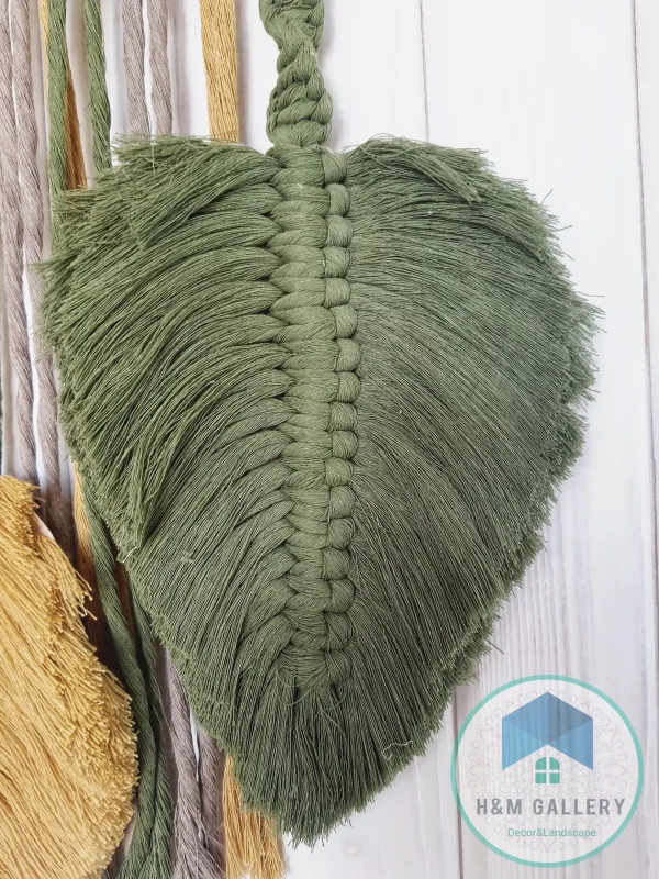 Feather macrame shape26