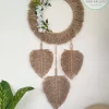 jute feathers wall decor shape17