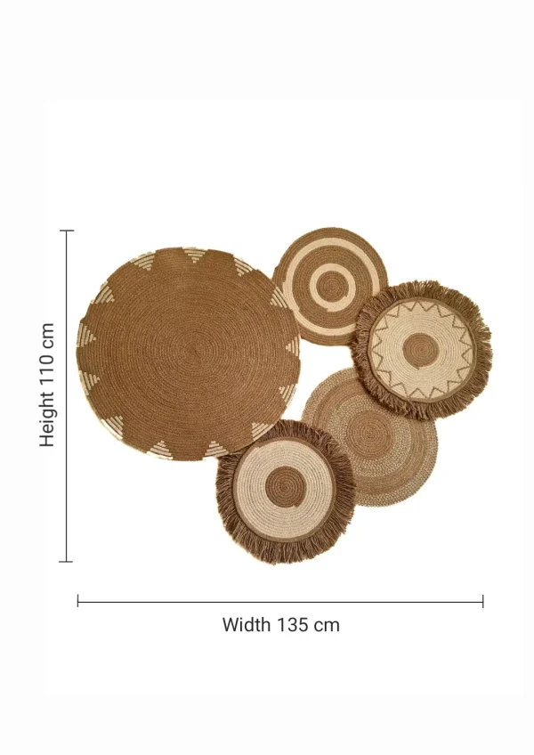 jute&cotton wall decorations shape23