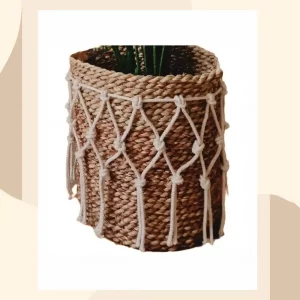Halfa basket with macrame shape4