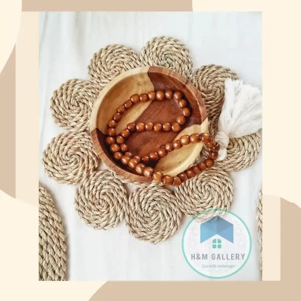 halfa flower placemat shape 12