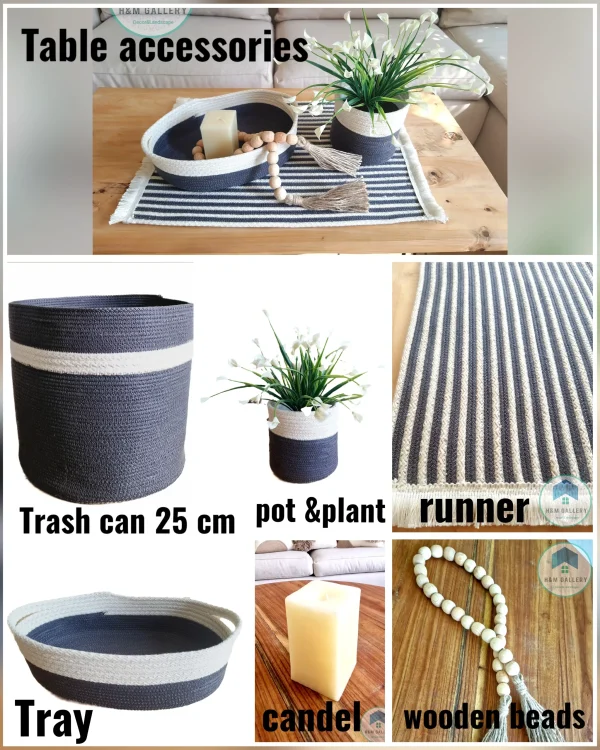 living room accessories gray