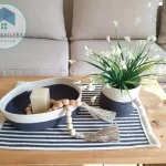 living room accessories gray