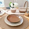 oval placemat jute shape 27