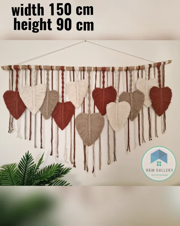 Feather macrame shape34