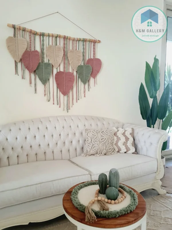 Feather macrame shape32