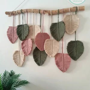 Feather macrame shape31