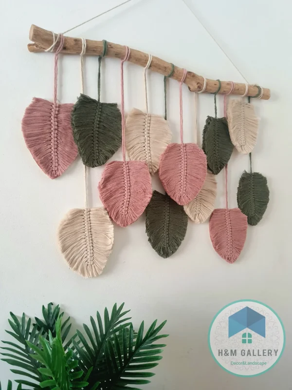 Feather macrame shape31