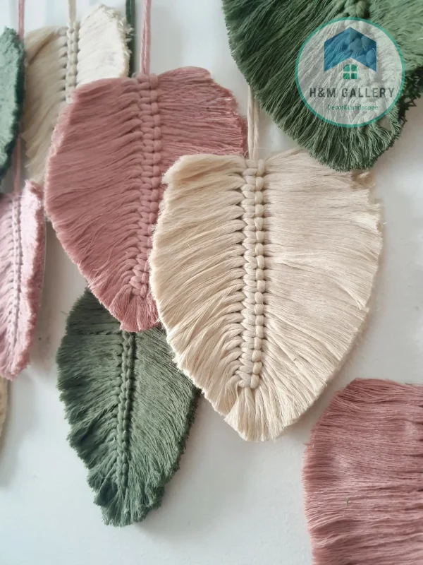 Feather macrame shape31