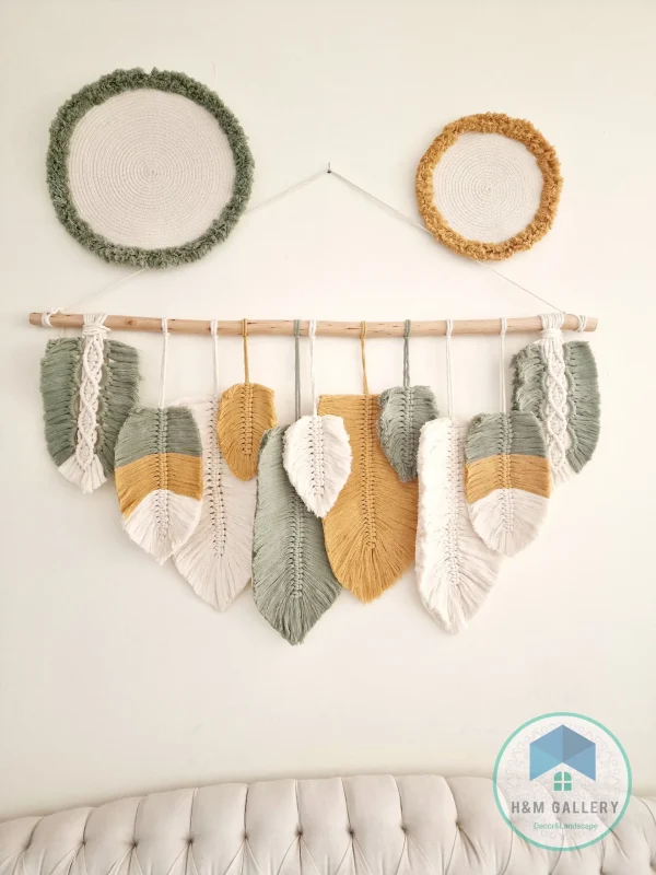 Feather macrame shape36