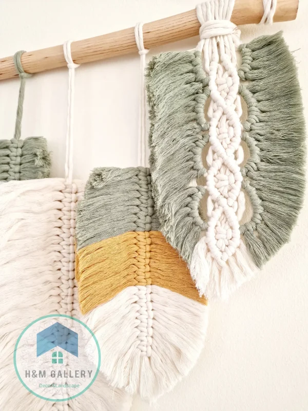 Feather macrame shape36
