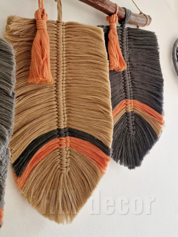 Feather macrame shape41