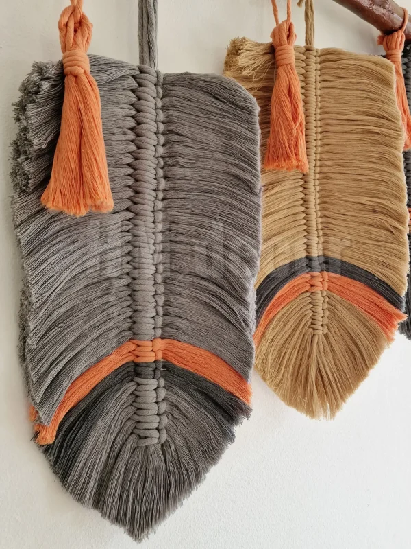 Feather macrame shape41