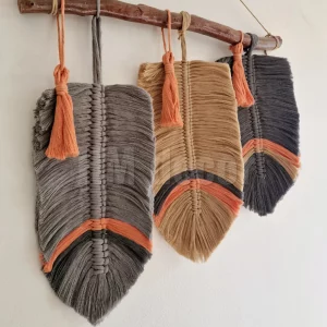 Feather macrame shape41