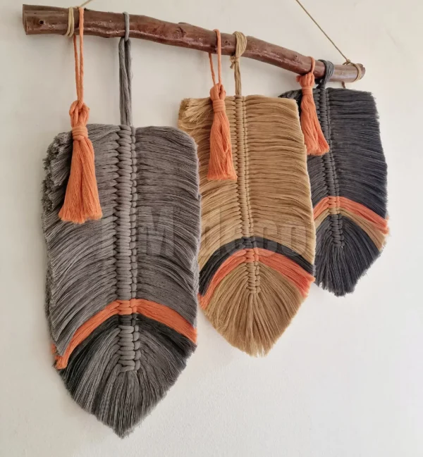 Feather macrame shape41