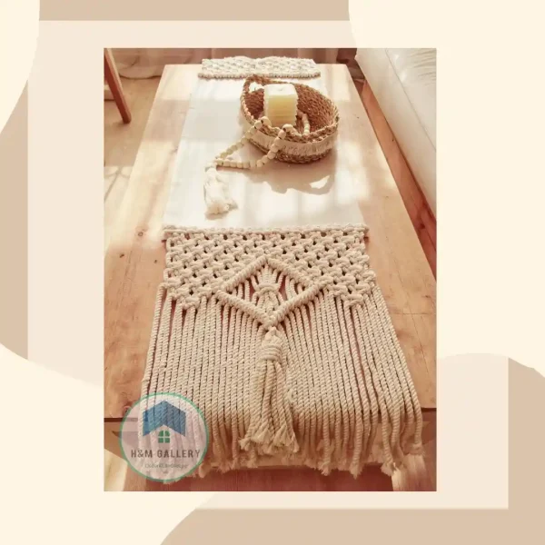 table macrame runner desgin1