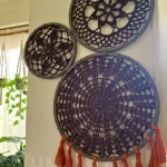 corchet wall decor shape 6