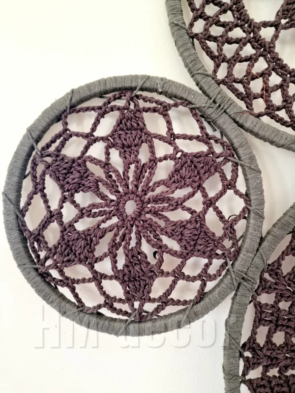 corchet wall decor shape 6