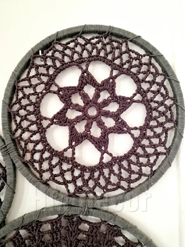 corchet wall decor shape 6