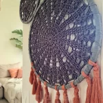 corchet wall decor shape 6