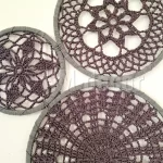 corchet wall decor shape 6