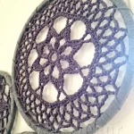 corchet wall decor shape 6