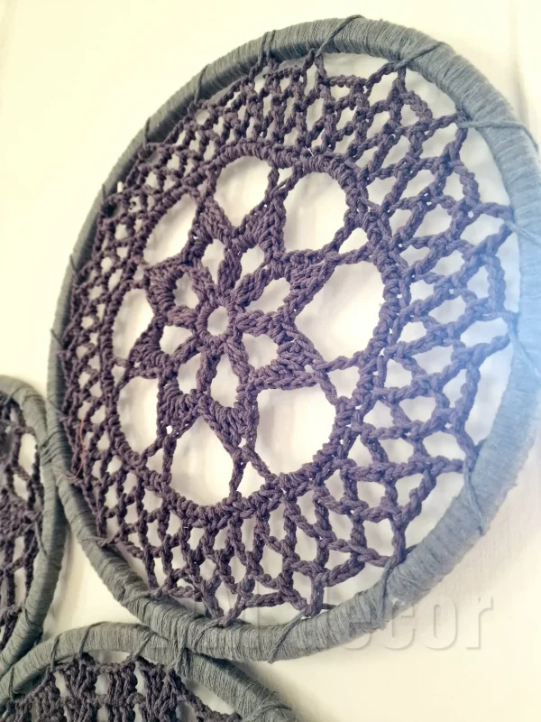 corchet wall decor shape 6